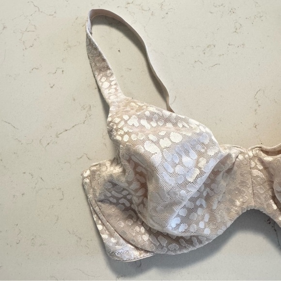 Soma Bra Minimizing Emma Underwire Bra Womens 34D Cream - Picture 3 of 9